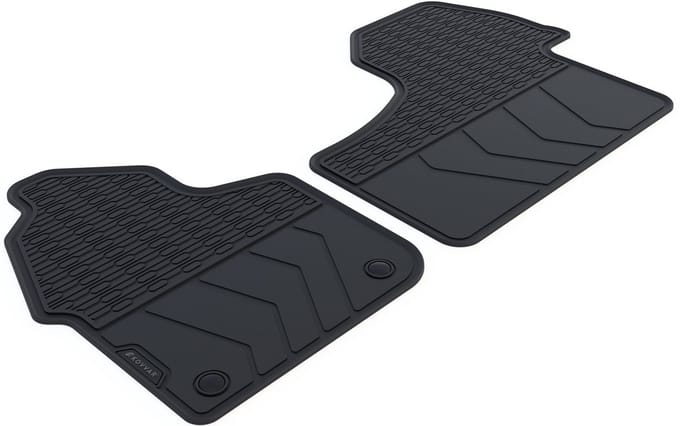 Rubber Automatten geschikt voor Mercedes Sprinter 4 - 2018-heden - 2-delig - Uitvoering: Sprinter