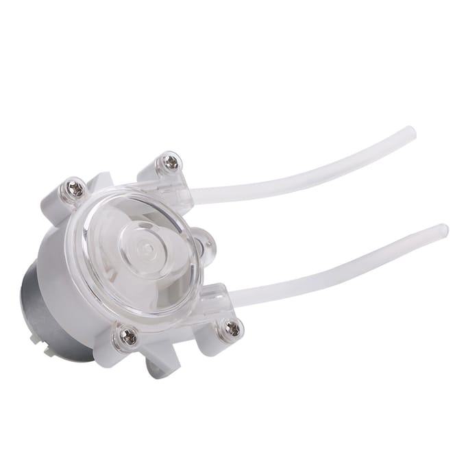 6v DC Doe-het-zelf Doseerpomp Peristaltische Doseerkop voor Aquarium/chemisch Lab Analytisch Water white