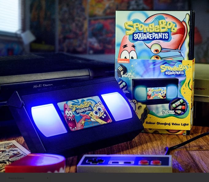 Spongebob Squarepants Rewind Lights Video Light