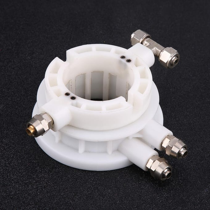Bandenwisselaar Onderdeel Roterende Koppeling Koppeling Luchtregelventiel 49mm white