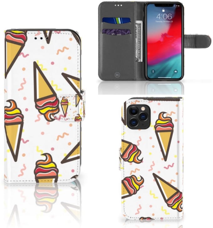 Apple iPhone 11 Pro Book Cover Icecream
