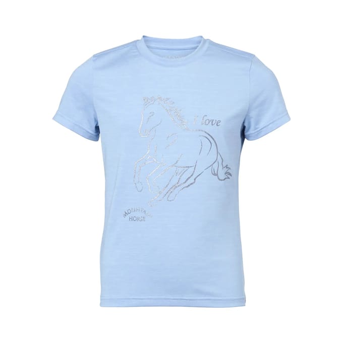 Kinder-T-shirt Mountain Horse Lovely