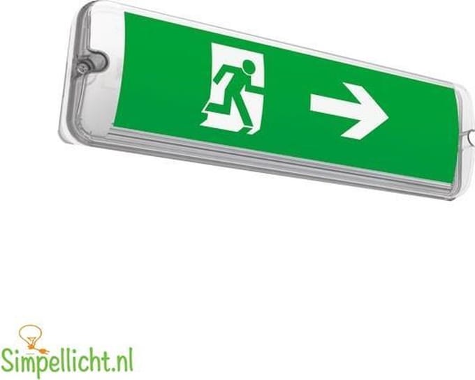 Led noodverlichting opbouw waterdicht 3 Watt