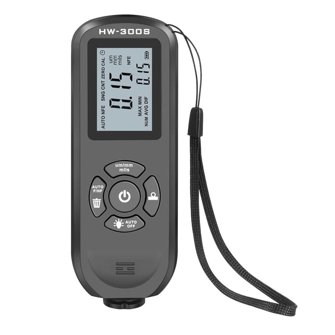 Autolaktester Laagdiktemeter met digitaal LCD-achtergrondverlichtingsdisplay Laagdieptedetector landscape