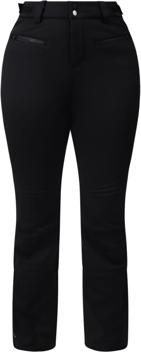 Brunotti Coldlake-Curvy Dames Softshell Broek | Zwart