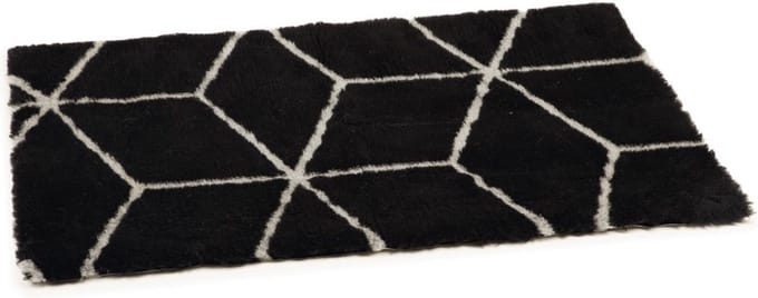 Beeztees Eco Vetbed Bench Qub Zwart/Grijs 109 cm - Hond
