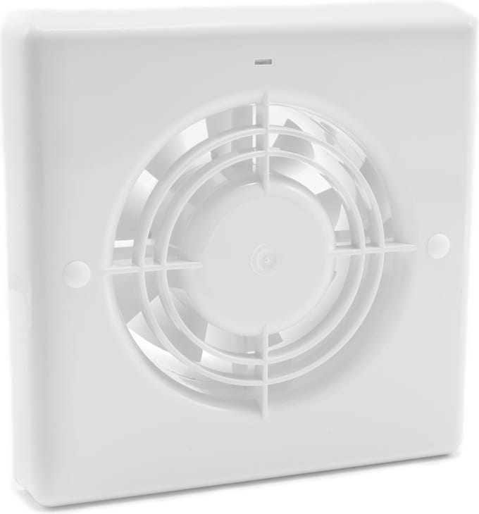 Badkamer-/ toiletventilator CR 120 T wit