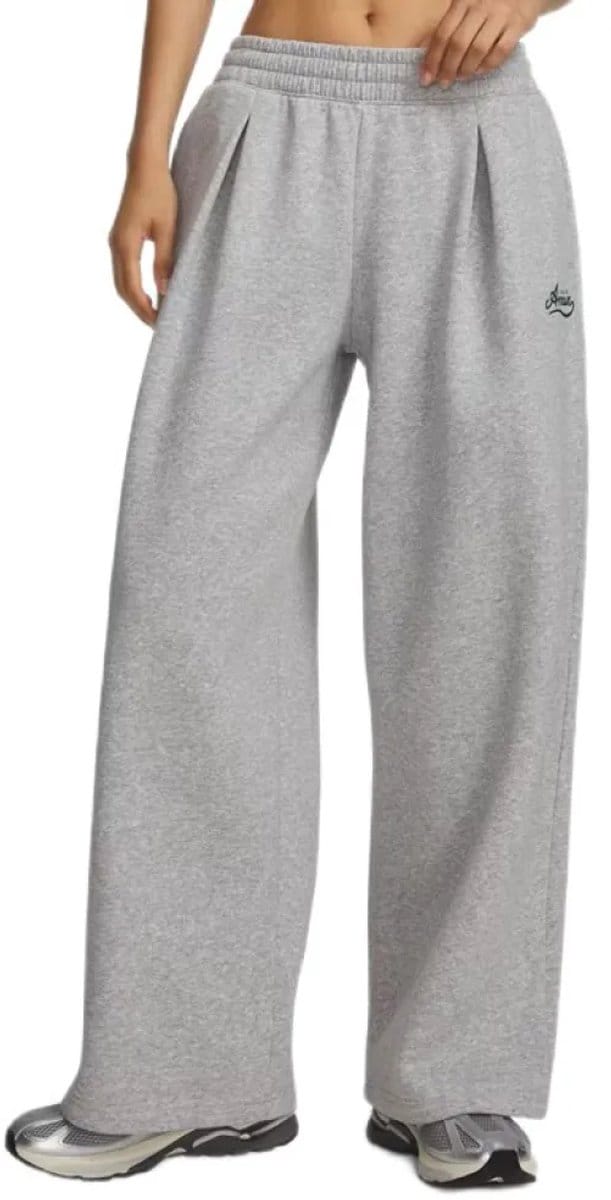 Under Armour Rival Pleated Varsity Broek Grijs L Vrouw