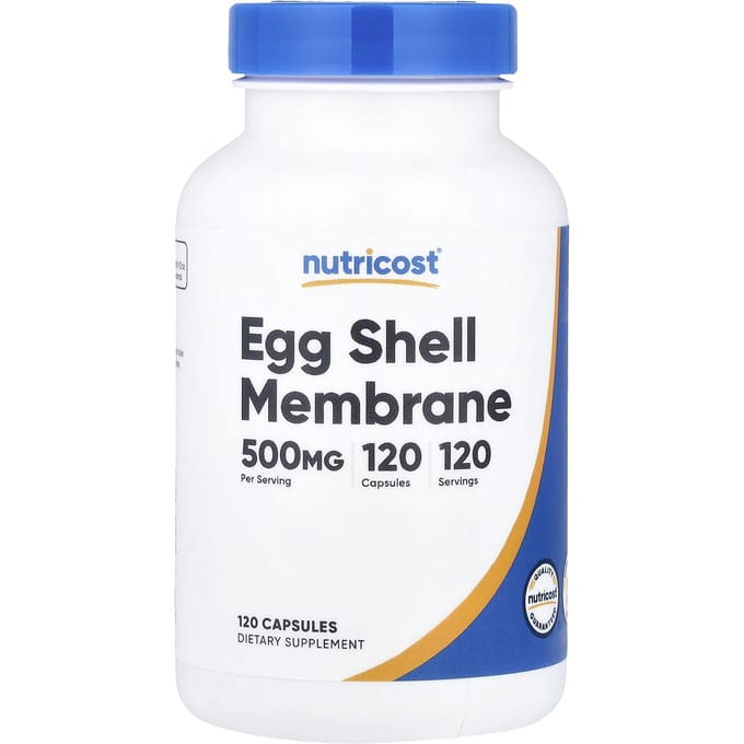 Eierschaalmembraan, 500 mg, 120 Capsules
