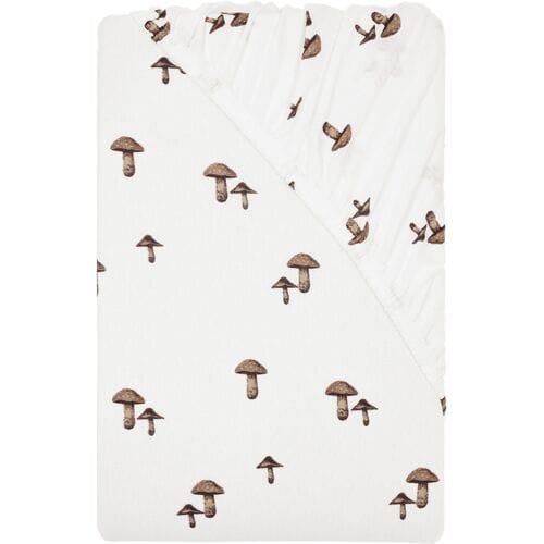 LIVARNO Jersey hoeslaken 140-160 x 200 cm (Paddestoelen)