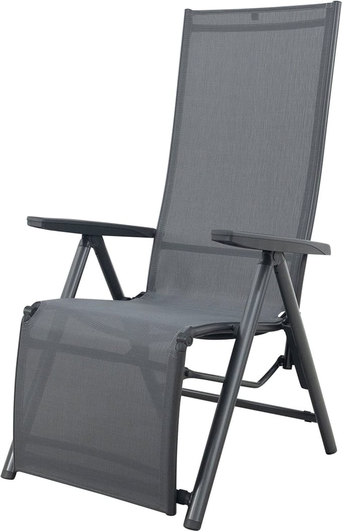 Kettler Cirrus relaxstoel XL Antraciet