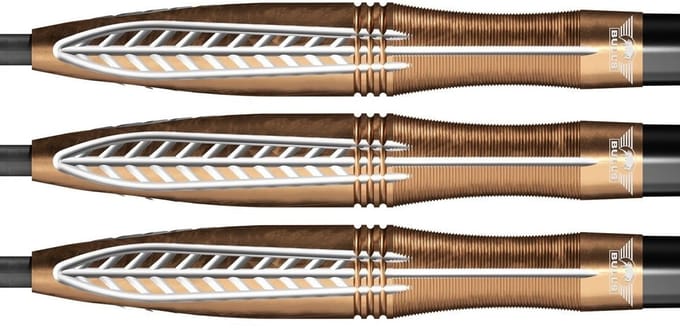 Bull's Bronzo Flux 90% - Dartpijlen