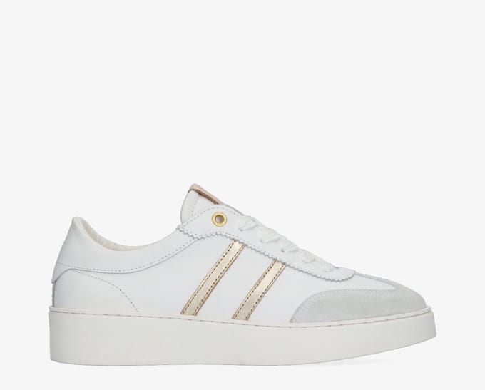 Tango nynke sneakers dames wit leer