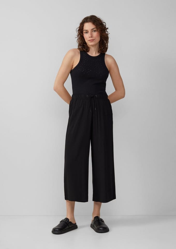 Viscose broek voor dames QS