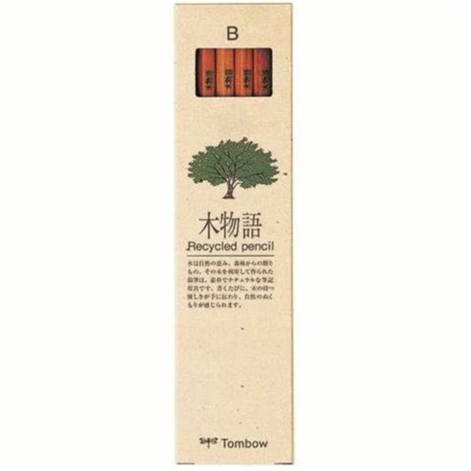 Tombow Recycled Potloden - Grafietpotloden - B - 12 stuks