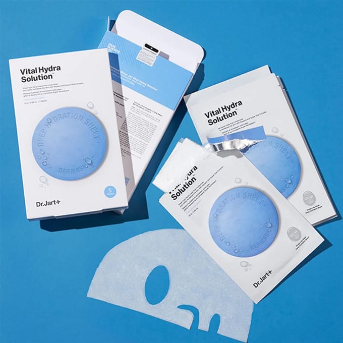 Dr. Jart+ Dermask Water Jet Vital Hydra Solution 25g x 5pcs AUTHENTIC STORE gray