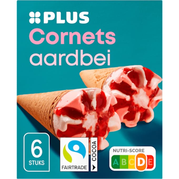 Cornets aardbei