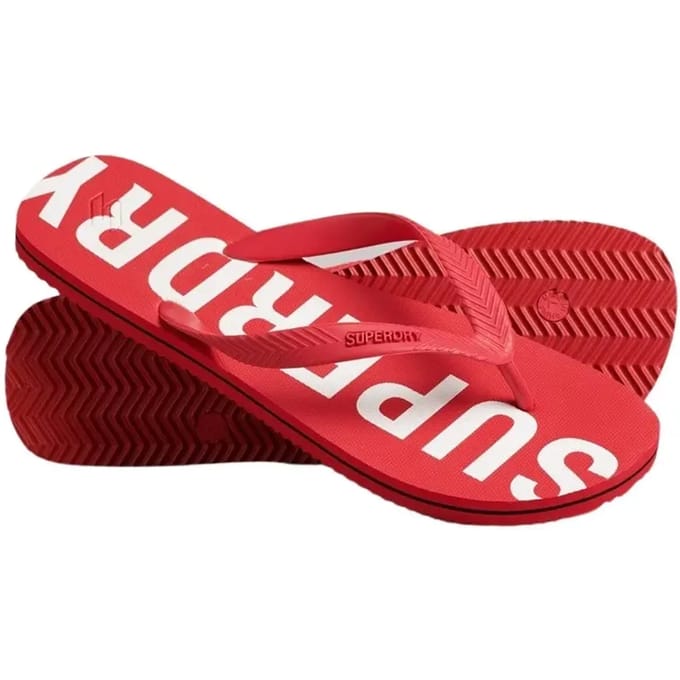 Superdry Code Essential Slippers Rood EU 46-47 Man