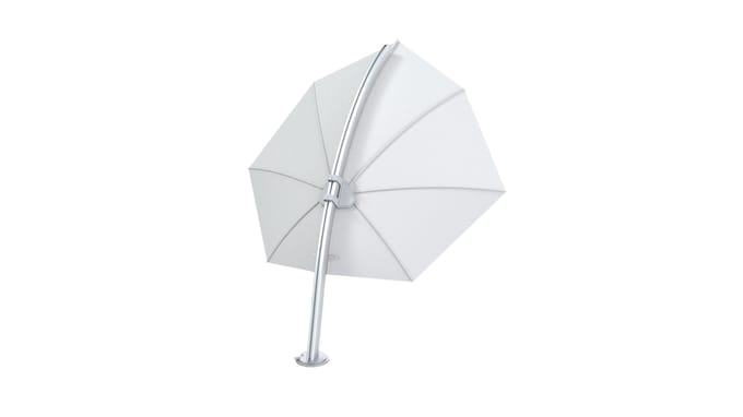 Umbrosa Icarus ALU parasol - natural - zonder paraplustandaard