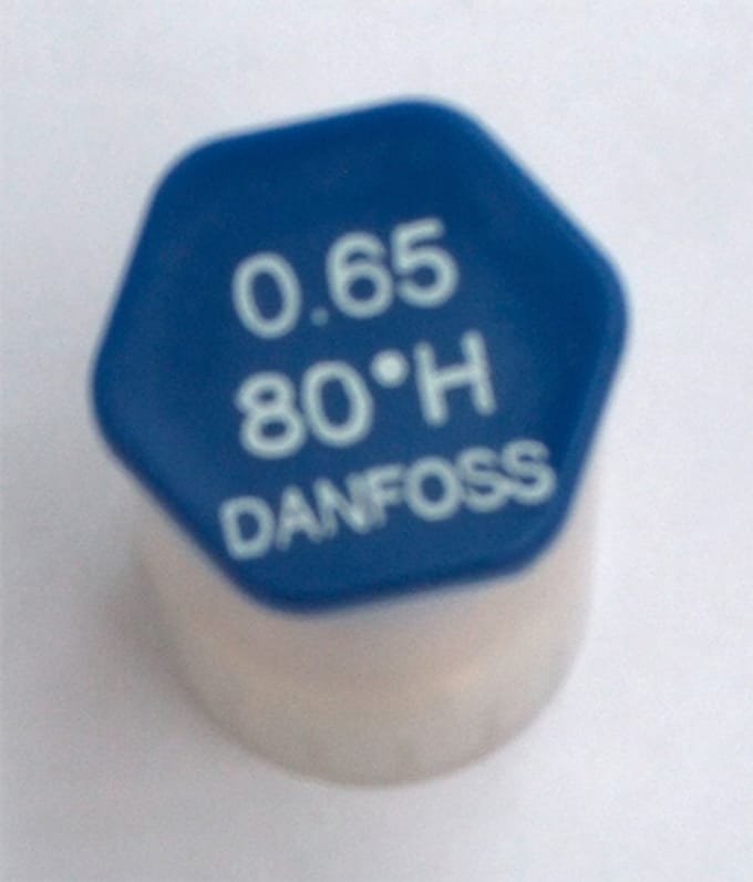 DAIKIN Olie-düse Danfoss 0,65-80 Graad h voor ROTEX A1 BO tot BJ 2018, 5004915