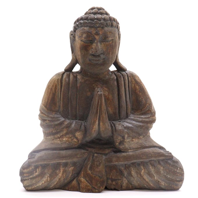 Boeddha Feng Shui Set - Om - Grijs & Zwart