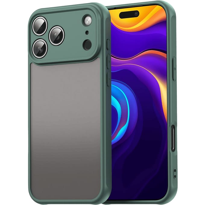 Mocaa Apple iPhone 17 Pro Max Slim Anti-Shock Hoesje Groen