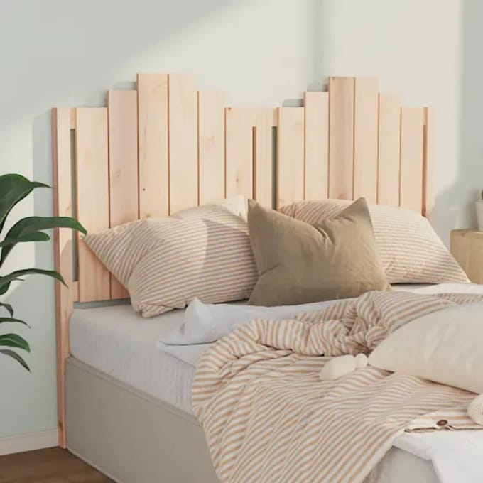vidaXL - Hoofdbord - 141x4x110 - cm - massief - grenenhout