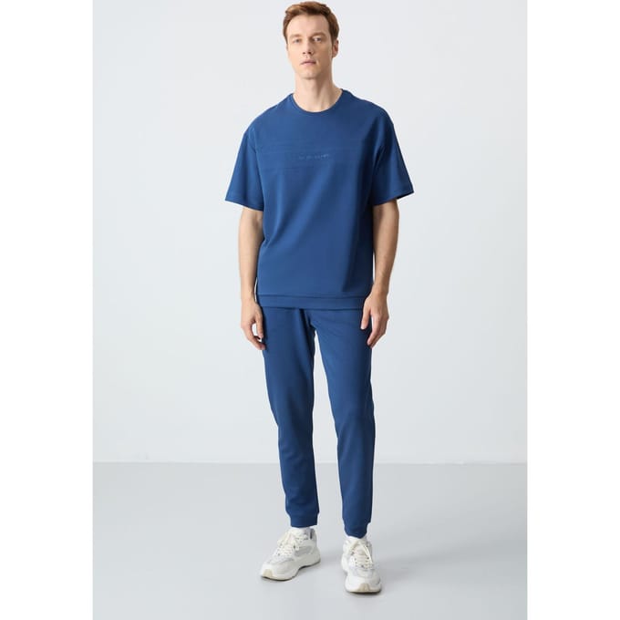 Heren Oversized T-shirt en Broek Set