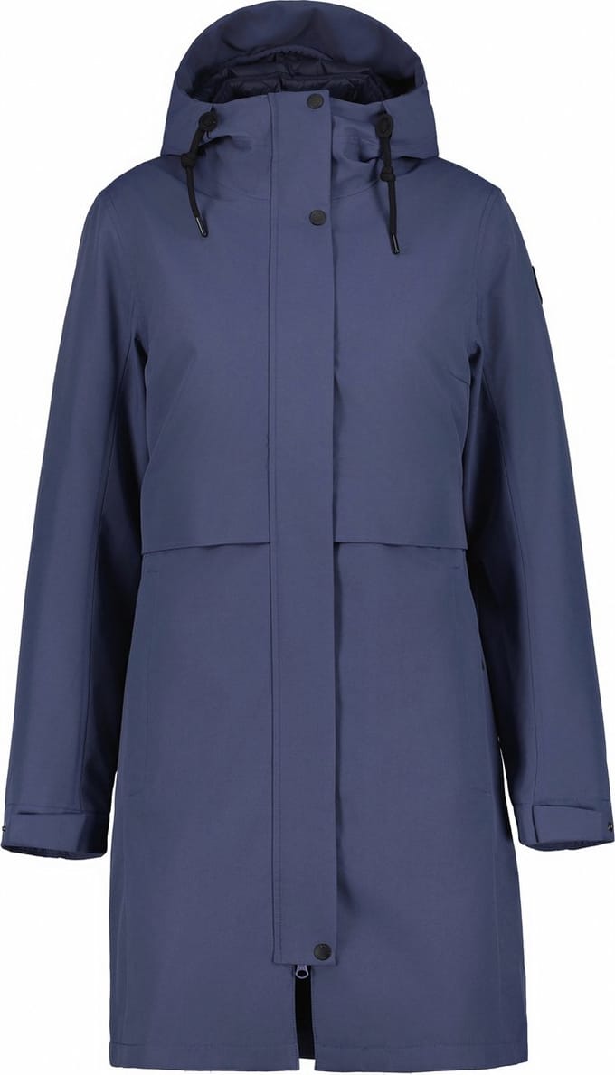 ICEPEAK AGRIGA Dames Outdoorjas - Blauw - Maat 36