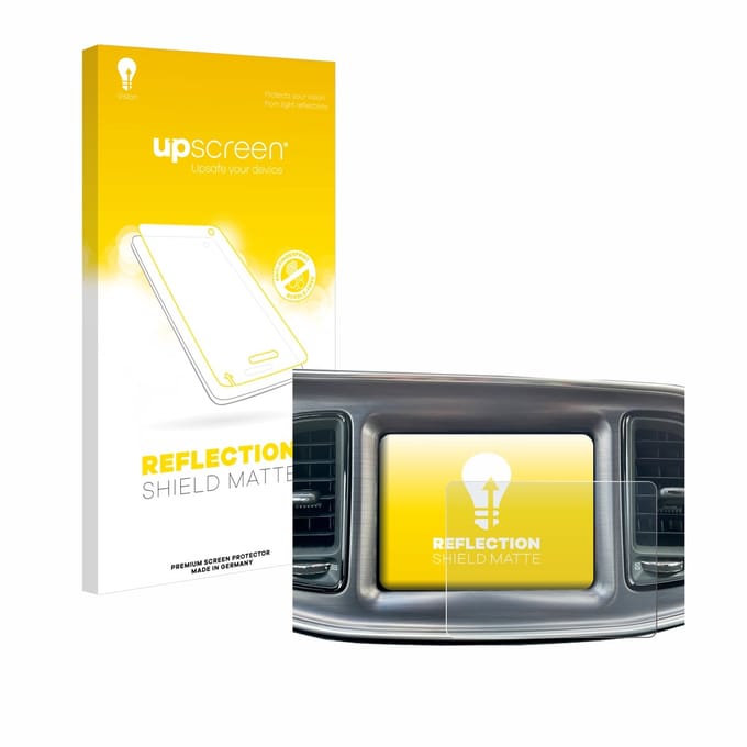 upscreen - Screenprotector voor Dodge Challenger Uconnect 8.4" 2015-2022 - Folie Beschermfolie anti glare matte