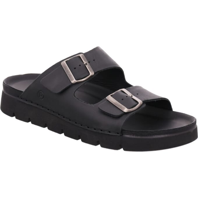 Rohde Slippers - Heren - Zwart - Maat:40