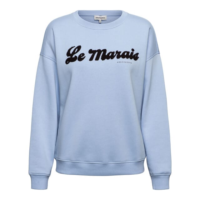 &Co Woman &co women sweater le marais chambray