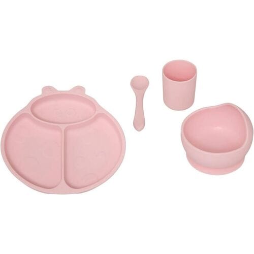 Atmosphera for kids - Siliconen servies voor kinderen, 4-delig