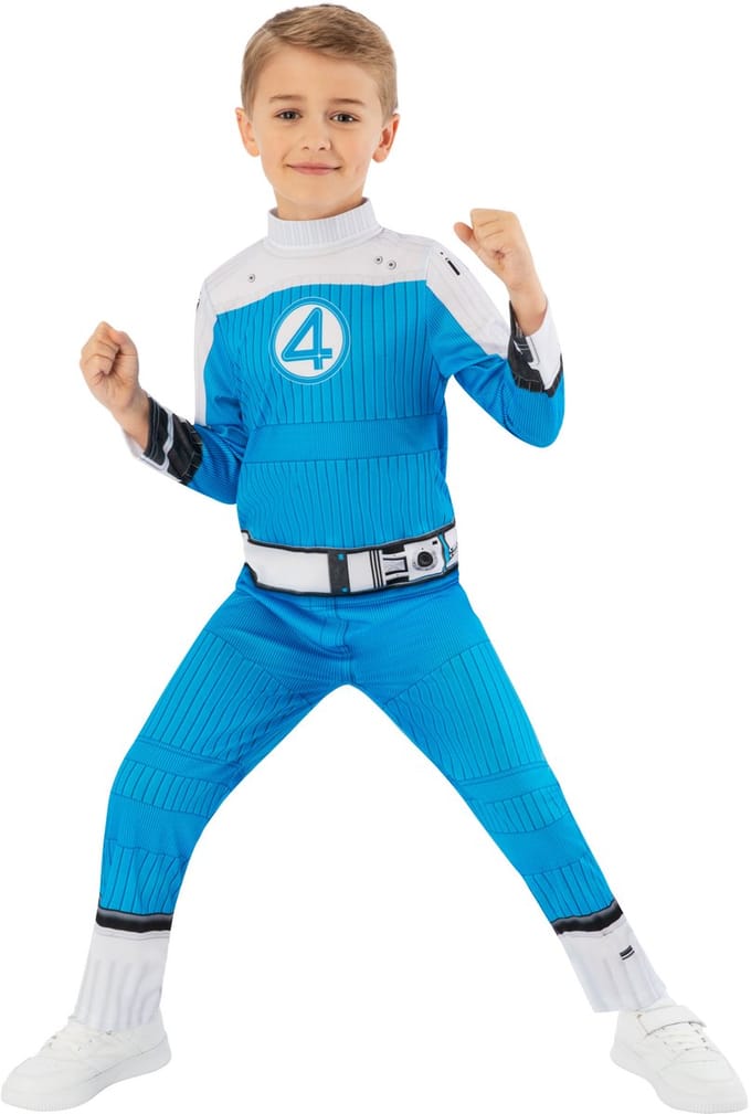 Human Torch Kinderkostuum - Rubies - Maat 5-6 Jaar