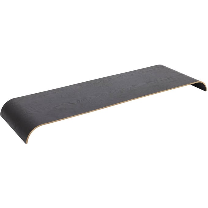 AYTM Curva dienblad, zwart, 81 x 25 x 5 cm, hout