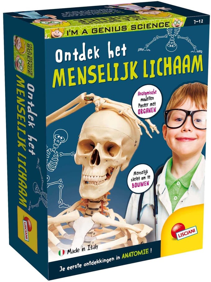 Lisciani - Wetenschap - ontdek het menselijk lichaam