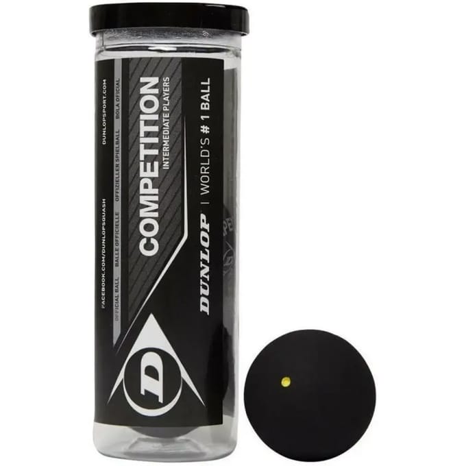 Squashballen Dunlop Competition (x3)