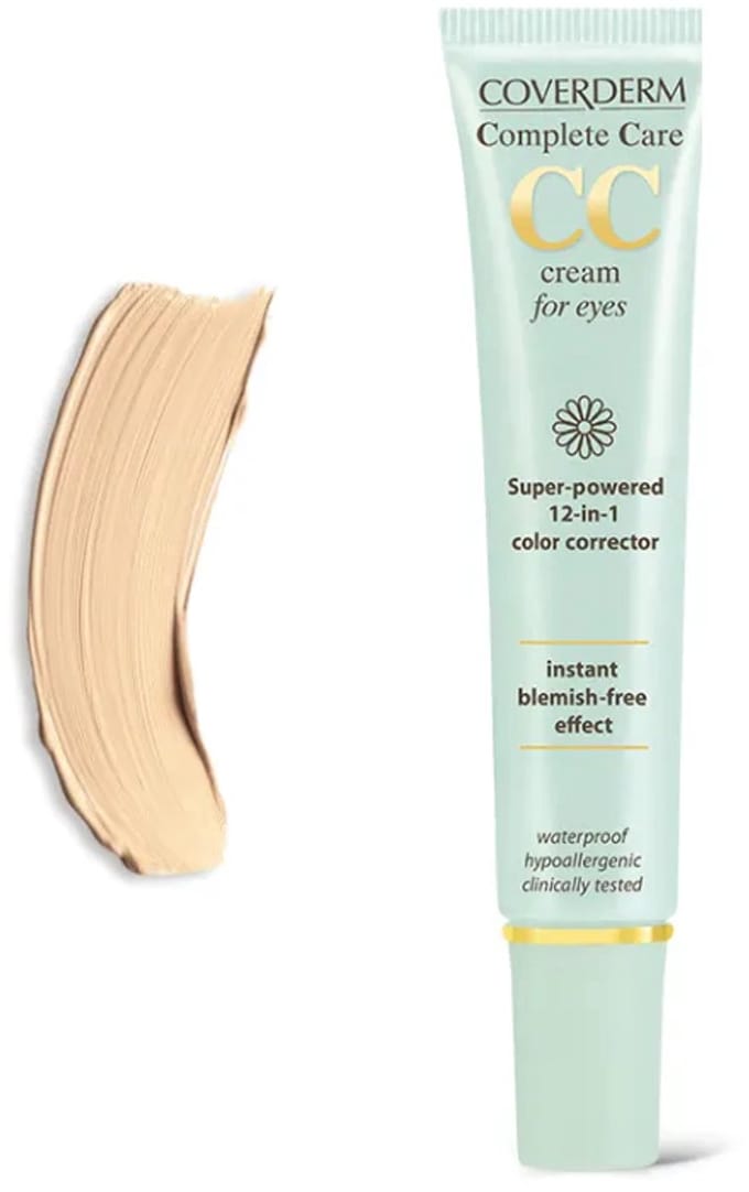 Coverderm CC Crème voor de Ogen SPF 15 / Kleur Licht Beige 15 ml