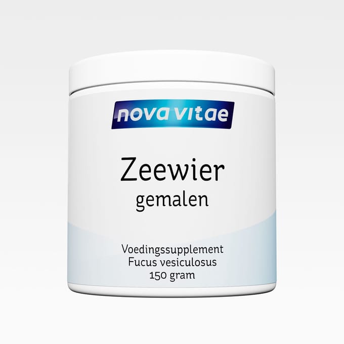 Nova Vitae - Zeewier - Gemalen - Fucus Vesiculosus - Rijke bron van Jodium - 150 gram