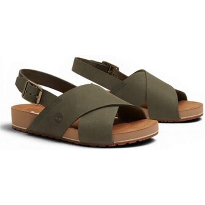 Timberland Malibu Waves Basic Sandalen Groen EU 38 Vrouw