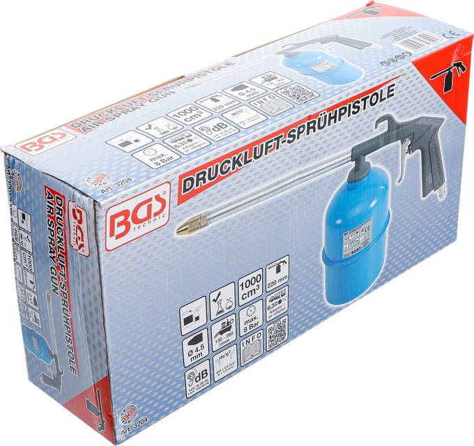 BGS Lucht vloeistofspuit 1000 cm³