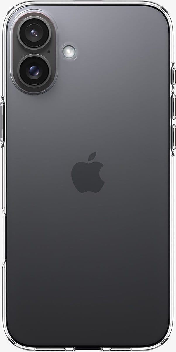Spigen Crystal Flex | Hoesje Geschikt voor Apple iPhone 16 | Back Cover TPU | Transparant