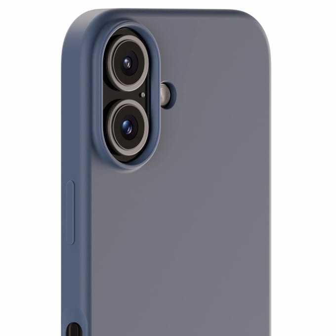 Holdit Silicone Case geschikt voor Apple iPhone 16 - Pacific Blue