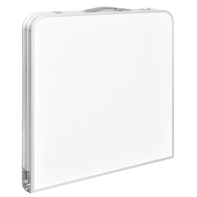 vidaXL - Campingtafel - inklapbaar - en - verstelbaar - 120x60 - cm - aluminium