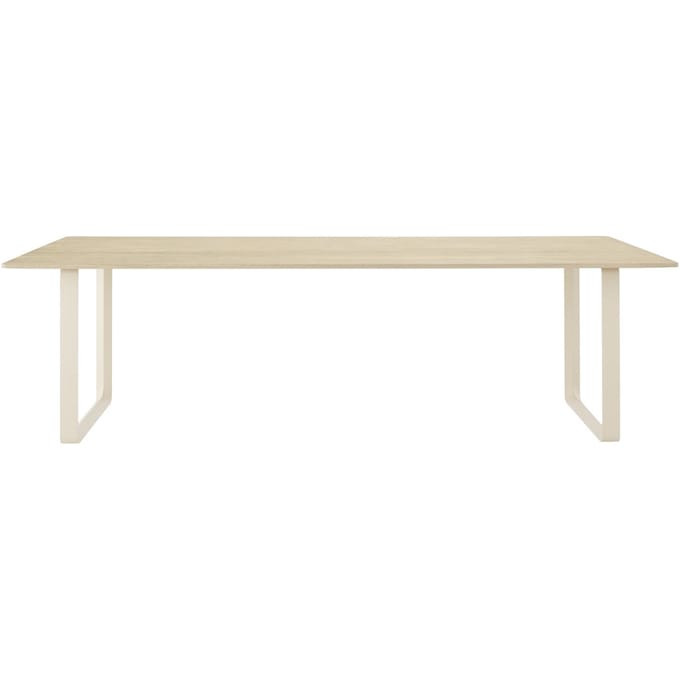 Muuto 70/70 Tafel - eiken massief - sand - XL