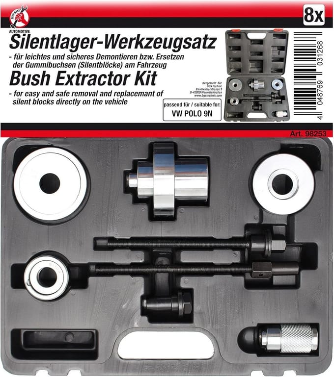 Speciaal Gereedschap voor Montage Silentlagers Volkswagen Polo 9N