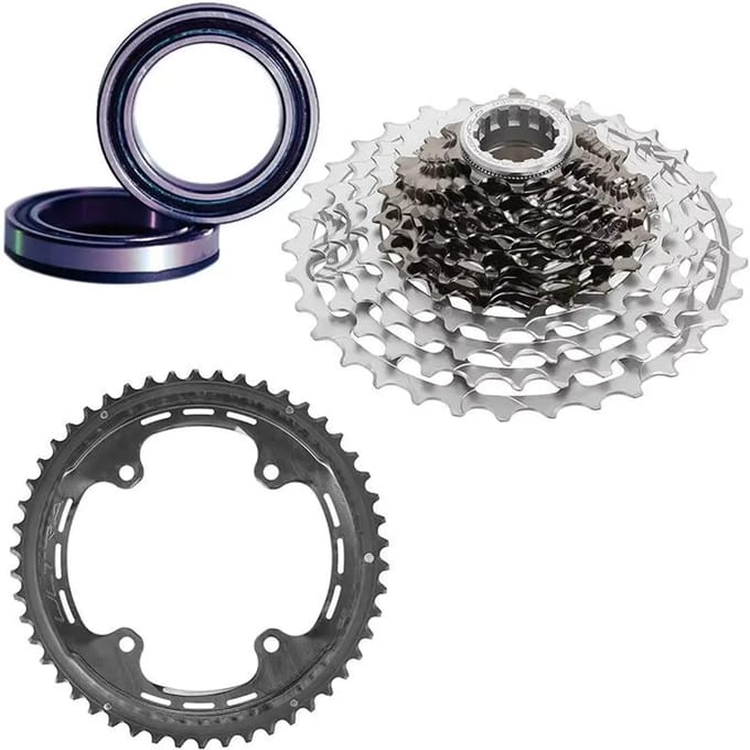 Volledige groep Campagnolo Super Record Ultra Qck-Tech 52T10-33T