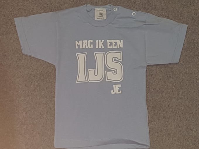 Shirt IJsje maat 86/92