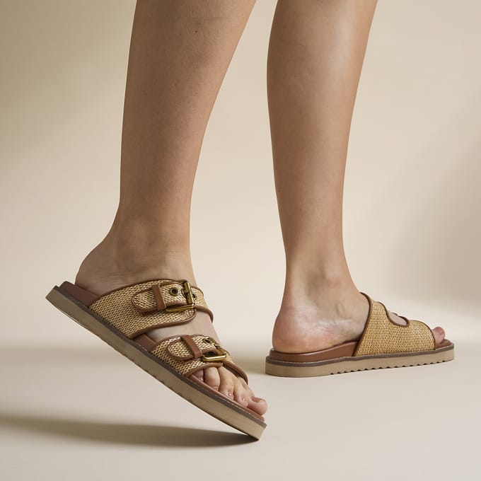 Mexx Mexx Reilly Penny Slippers cognac Synthetisch