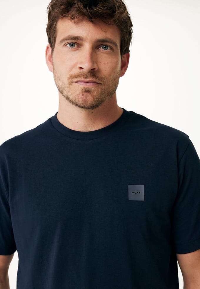 Mexx T-shirt Warren Navy Heren - Maat L